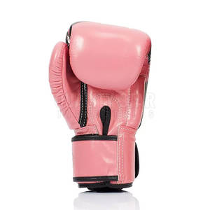 Guantes de boxeo con logotipo personalizado Suministro directo de fábrica 8/10/12/14oz Cuero PU para artes marciales - Product Image 5