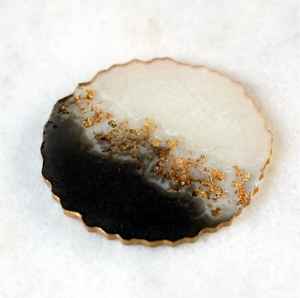 Premium Quality Bohemian Style Handmade Eco-Friendly Resin Drink Protector Smooth Surface for Wooden Marble <b>Tables</b> Wholesale - Product Image 2