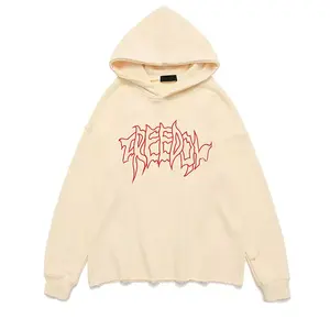 Sudadera con capucha de alta calidad para hombre, venta al por mayor, nuevo estilo, ropa de calle de algodón y poliéster, ropa personalizada, fabricante ODM OEM - Product Image 2