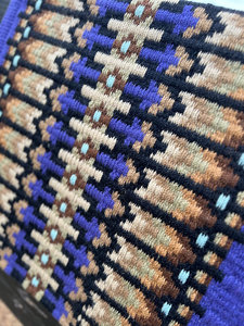 Manta de sillín de lana hecha a mano con diseño de Nueva Zelanda para Western Show Horse Top Wool Saddle Pad con tamaño de forro polar - Product Image 6