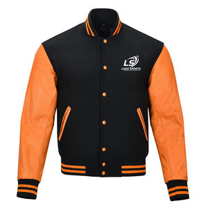 Meilleure édition de vestes universitaires d'hiver pour hommes, en laine de haute qualité, très vendues, style urbain, réversibles, chauffantes, en toile enduite - Product Image 1