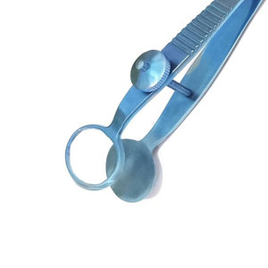 Pinces manuelles en acier inoxydable Desmarres 20mm Offre Spéciale instruments chirurgicaux ORL Base pour instruments chirurgicaux Chalazion - Product Image 6