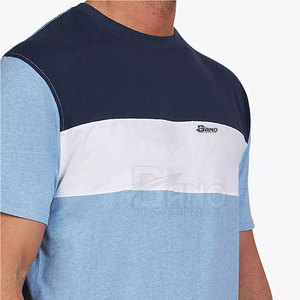 Camiseta de fabricación profesional para hombre, nuevo diseño, logotipo personalizado, tela de punto de fibra de algodón/bambú disponible, precio al por mayor - Product Image 5