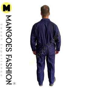 Men's Work <b>Overalls</b> Boilersuit-Durable <b>Waterproof</b> High Quality ESD Smock Suits ANSI Class 1 Cotton-Polyester Silk Fabric - Product Image 2