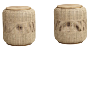 Tabouret d'extérieur en rotin de style moderne pour le jardin Chaise de loisirs faite à la main pour le salon ou l'hôtel Fabriquée en Indonésie - Product Image 6