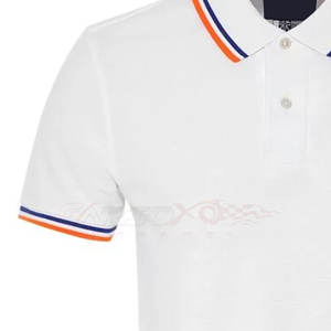 Algodón Sólido Largo Slim Fit Secado rápido para Cuello Camisetas de hombre Tamaño personalizable Casual - Product Image 5