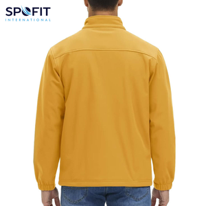 Chaqueta de lona transpirable ligera personalizable unisex con su logotipo, resistente al viento e impermeable - Product Image 3