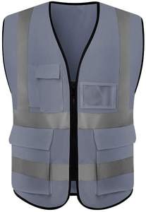 Veste haute visibilité Gilet de sécurité réfléchissant Vêtements de construction Vêtements de sécurité Gilet haute visibilité - Product Image 4