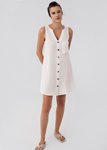 Ropa de salón personalizada, camisón sin mangas, ropa de dormir para mujer, muselina, ropa de casa, cuello en V, vestido de maternidad, tirantes finos, negro - Product Image 3