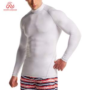 Camiseta de compresión transpirable para hombre, Rashguard OEM al por mayor con logo personalizado, Rashguard MMA, Rashguard BJJ para hombre - Product Image 1