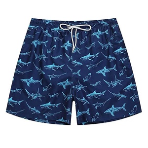Shorts en coton imprimés décontractés pour hommes, séchage rapide, imperméables, respirants, personnalisés, vêtements de plage d'été, motif de surf, fitness décoré - Product Image 2