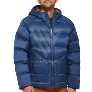 Service OEM, veste matelassée personnalisée avec logo imprimé pour hommes et MOQ faible, veste matelassée respirante fabriquée au Pakistan - Product Image 3