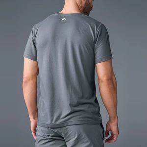 เสื้อวิ่งออกกำลังกายผู้ชายเสื้อกีฬาแขนสั้นออกกำลังกายเสื้อยืดกันความชื้น - Product Image 2