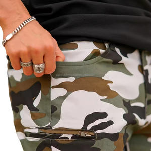 Pantalones Cargo Personalizados de Moda Urbana, Pantalones Deportivos de Ajuste Regular para Hombre, Casuales, de Pana, 100% Algodón, de Alta Calidad, Corte Recto - Product Image 3