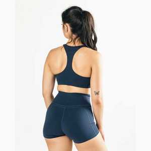 StarryNight Femmes Col Haut Dos Coureur Une Pièce Sport Soutien-Gorge Respirant Fitness Friendly 78% Nylon 22% Plus La Taille Léger - Product Image 2