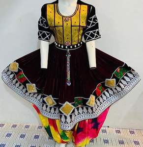 Fabricante de ropa personalizada, ropa afgana para mujer, ropa tradicional étnica afgana, producto a la venta 593 - Product Image 5