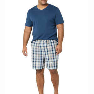 100% conjuntos de verano hechos de algodón para hombres, camisetas con cuello redondo y conjuntos de pantalones cortos hechos en Pakistán, precio de alta calidad - Product Image 4