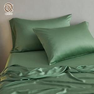 Lenzuolo di bambù 100% all'ingrosso Set di lenzuola eco-friendly per messa a terra biancheria da letto semplice stile di fabbrica diretta - Product Image 6