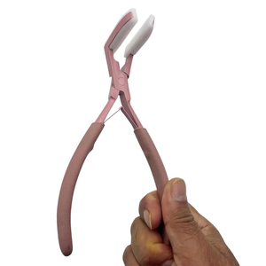 Outils professionnels pour extensions de cheveux en acier inoxydable MIANBRO, pinces et accessoires pour micro-anneaux, 7 pouces, finition mate - Product Image 5