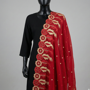 Hijab en Chiffon Africain de Qualité Supérieure AHE, Vente en Gros Directe Usine |   Châle musulman long uni, écharpe traditionnelle durable - Product Image 1