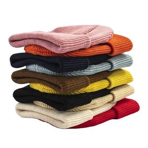 Bonnets bonnet tricoté coloré acrylique bonnet chapeaux en gros hiver tricoté chapeau 2025 - Product Image 5
