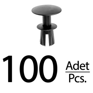 Upholstery <b>Clips</b> for Volkswagen, Skoda - 100 Pieces - Product Image 1