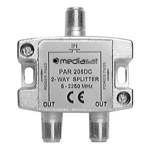 Divisor de Antena Pasivo con 2 Salidas Silver PAR 205 DC - Product Image 1