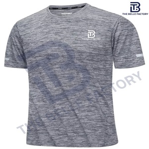 เสื้อออกกำลังกายแขนสั้นของผู้ชายเสื้อยืดออกกำลังกายแห้งเร็ว - Product Image 1