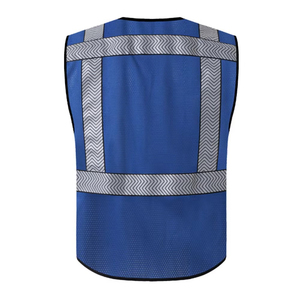 เสื้อกั๊กสะท้อนแสงสำหรับงานก่อสร้างและงานจราจร ระบายอากาศได้ดี คุณภาพสูง รับทำโลโก้ตามสั่ง สำหรับงานรักษาความปลอดภัย พร้อมดีไซน์ระดับมืออาชีพ - Product Image 2