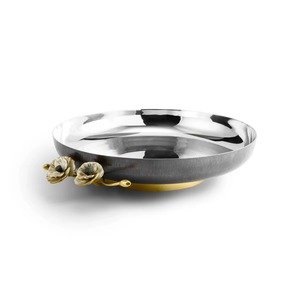 Bandeja de Metal Personalizada Hecha a Mano, Diseño Clásico, Ecológica, Duradera, con Asas Florales para Decoración del Hogar, Apta para Lavavajillas - Product Image 6