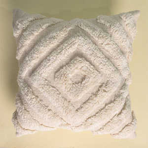 MORE Boho Style Tufted Cotton Decorative <b>Cushions</b> Pillows <b>Tassels</b> Home Decor Bedroom Living Room Hotel Sofa - Product Image 2