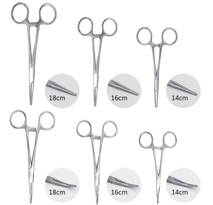 Pince à moustiques de haute qualité Instruments chirurgicaux en acier inoxydable incurvés et droits Emballage personnalisé par Hasni Surgical - Product Image 1