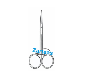 Tijeras dentales de goma de acero inoxidable de 10,5 cm de alta calidad, fabricante de instrumentos quirúrgicos manuales 801 - Product Image 1