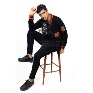 2024 nouveauté Letterman Premium classique bouton personnalisable Vintage Baseball université col montant veste pour l'hiver haut - Product Image 1