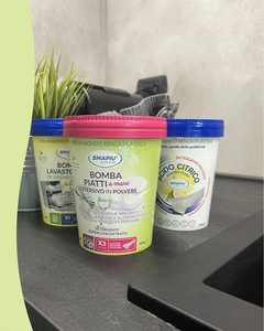 Smapiu' Polvo Milagroso para Lavavajillas Desechable y Ecológico 500g - Detergente en Polvo Super Concentrado para Lavavajillas - Aroma a Limón - Product Image 3