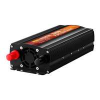 Convertisseur de courant pour voiture HOULI 110V 24V 2000W, Micro-onduleur solaire 2000W 12V à onde sinusoïdale pure, Générateur multi-sorties 110V US 60Hz