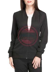 Hospital Scrubs Unisex Cómodo Cremallera Enfermería Chaqueta Enfermera Médico Scrubs Chaquetas - Product Image 3