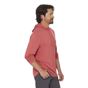 บริการ OEM เสื้อฮู้ดผ้าฝ้ายแท้สำหรับผู้ชาย, เสื้อมีฮู้ดผ้าขนแกะสไตล์สตรีทเสื้อสวมหัวกันความร้อนสำหรับฤดูหนาว - Product Image 2