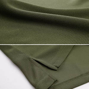 Polos informales de verano para hombre, en blanco Camisa ajustada de secado rápido, camiseta Unisex con logotipo bordado personalizado, polos deportivos de Golf - Product Image 4