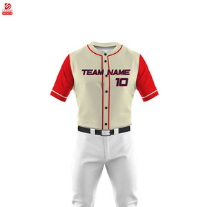 Uniforme de softball pour hommes sur mesure de haute qualité, 100% polyester, séchage rapide, léger, respirant, nouvelle arrivée, dernière collection - Product Image 3