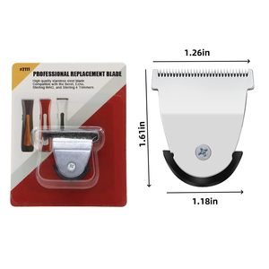 Lames de rechange modernes en acier inoxydable pour tondeuses, étanches, électriques/USB/à piles, pour usage domestique et hôtelier, compatible US (français/espagnol) - Product Image 5