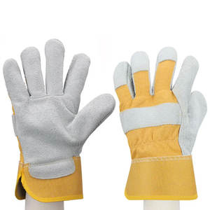 Gants de sécurité anti-impact en cuir DARSA IMPEX pour travaux de construction et de mécanique, couleur/logo/tailles personnalisables, écran tactile, aiguille - Product Image 6