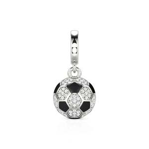 จี้ Jeulia Move My Way Pav Soccer Charm ชุบทองเหลือง สำหรับสร้อยคอและสร้อยข้อมือ - Product Image 1