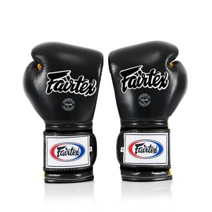 Gants de boxe d'entraînement Fairtex jaunes et noirs OEM, cuir de vachette de qualité supérieure, équipement d'entraînement professionnel, 10oz-16oz - Product Image 3