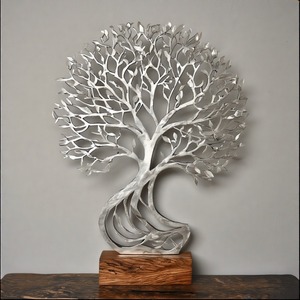 LeafLoom EternaBloom, escultura de árbol de Metal decorativa hecha a mano para el hogar y la Oficina - Product Image 4