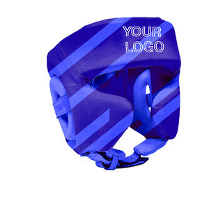 Protecteur de tête de kickboxing en cuir pour hommes et femmes Casque d'entraînement respirant pour la boxe et le MMA - Product Image 6