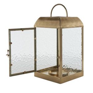 Romántica linterna de vela de hierro forjado con detalles delicados que agrega un toque encantador y vintage a su acogedora Configuración de decoración del hogar - Product Image 3