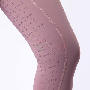 Legging d'équitation pour femme personnalisé - Imperméable coupe-vent Spandex/Polyester Vêtements de fitness pour l'équitation - Product Image 5
