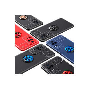 Funda Protectora de Silicona Antigolpes Netzy Poco F4 SAFA Ravel Negra-Azul para Poco M4 5G M4 Pro A53 11Pro Plus - Product Image 5