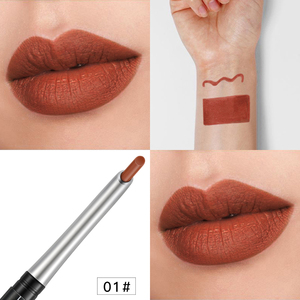Delineador de labios mate resistente al agua con logotipo personalizado, lápiz labial ultrafino suave de larga duración, lápiz labial MATE DE ALTO pigmento - Product Image 4